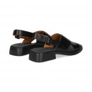 Sandalia Cruzada Piel Negro  CAMPER