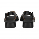 Sandalia Cruzada Piel Negro  CAMPER