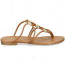 Piezas Oro Esclava Piel Cuero  PRETTY BALLERINAS