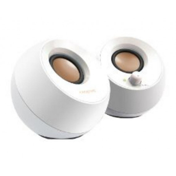 Altavoces CREATIVE Pebble 2.0 Blancos 4.4W 3.5MM (51MF1680AA001)
