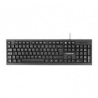 Teclado TACENS Anima USB2.0 Negro (AK02ES)