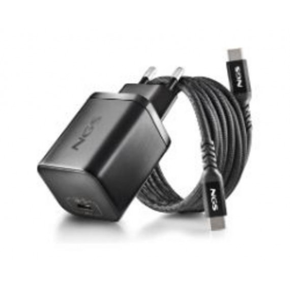 Cargador NGS Gan para Portátil Asus Usb-c 65W (BUD65W-AS)