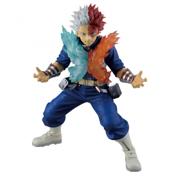 Figura Shoto Todoroki On Top Of Hapiness My Hero Academia Ichibansho 20CM  BANPRESTO