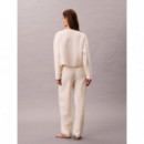 Quilted Jogger Ivory  CALVIN KLEIN