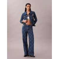 Cropped 90S Denim Jacket Indigo Indigo P  CALVIN KLEIN