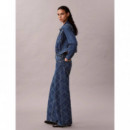 Cropped 90S Denim Jacket Indigo Indigo P  CALVIN KLEIN