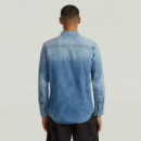 G-STAR RAW DENIM Camisas Camisa G-star Vaquera Clean Slim Faded Blue Kyanite