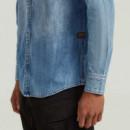 G-STAR RAW DENIM Camisas Camisa G-star Vaquera Clean Slim Faded Blue Kyanite