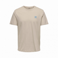 Camisetas Hombre Camiseta ONLY&SONS Embroidery Silver Lining