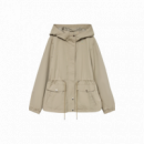 Chaquetas Mujer Parka VERO MODA Paisley Laurel Oak