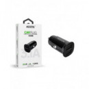 ACCETEL Cargador de Coche 2XUSB 3.1A 15.5W CC530B Negro