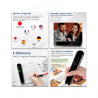 Valore Boligrafo Escaner y Traductor Ai con Pantalla 2.5" Tactil HD Camara 134 Idiomas AI-002  LALO