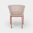 Silla de Jardín de Exterior Arena Color Coral Terrazza Collection®  TERRAZZA COLLECTION