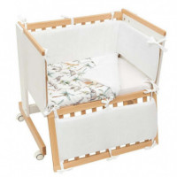 Funda Nórdica+ Relleno Minicuna áfrica Bimbidreams  BIMBI DREAMS