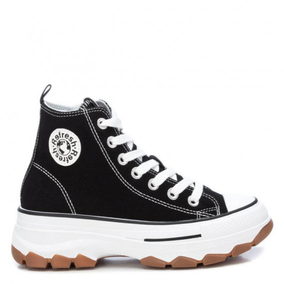 REFRESH Zapatillas Negras 171919-NEGRO