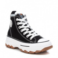 REFRESH Zapatillas Negras 171919-NEGRO