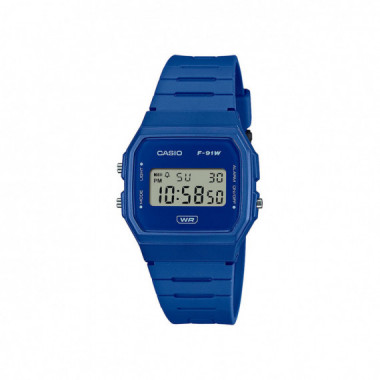 CASIO Reloj F-91WB-2A1EF