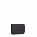 VALENTINO HAND BAGS Cartera Rised Re Negra VPS8P943-001