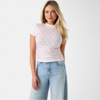 Guess  Camiseta Rosa W4BI26 J1314-A627  GUESS..