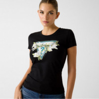 Guess  Camiseta Negra W6RI35 J1314-JBLK  GUESS..