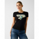 Guess  Camiseta Negra W6RI35 J1314-JBLK  GUESS..