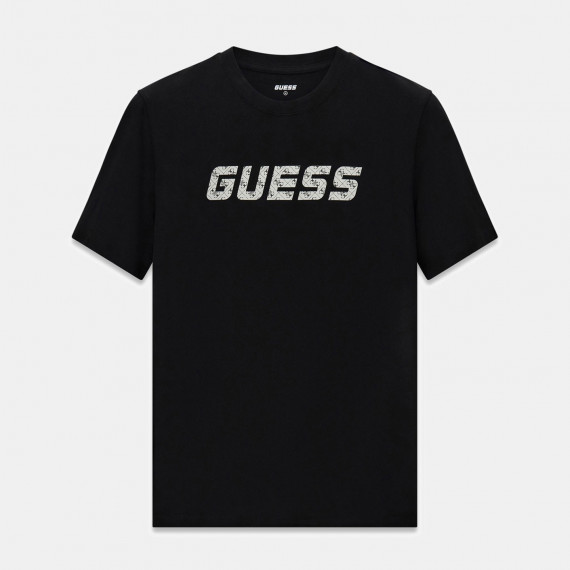 GUESS ATHLEISURE Camiseta Negra Z6RI15 I3Z14-JBLK