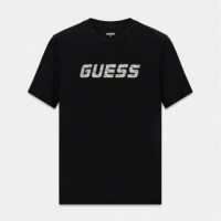 GUESS ATHLEISURE Camiseta Negra Z6RI15 I3Z14-JBLK