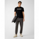 GUESS ATHLEISURE Camiseta Negra Z6RI15 I3Z14-JBLK