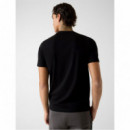 GUESS ATHLEISURE Camiseta Negra Z6RI15 I3Z14-JBLK