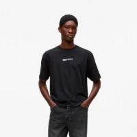 Camiseta con Logotipo con Efecto Marco de Corte Regular  KARL LAGERFELD JEANS