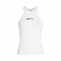 Camiseta de Tirantes de Punto con Espalda Olímpica  KARL LAGERFELD JEANS