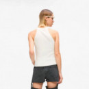 Camiseta de Tirantes de Punto con Espalda Olímpica  KARL LAGERFELD JEANS