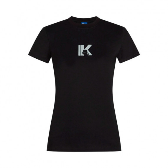 Camiseta Ajustada con Logotipo K  KARL LAGERFELD JEANS