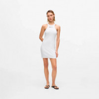 Vestido de Canalé con Espalda Olímpica  KARL LAGERFELD JEANS