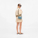 Bolso Cámara de Cadena y Tejido Vaquero  KARL LAGERFELD JEANS