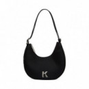 Bolso en Forma de Luna con Dos Correas  KARL LAGERFELD JEANS