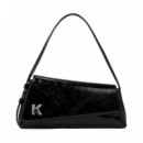 Bolso con Solapa Geo Muy Brillante  KARL LAGERFELD JEANS