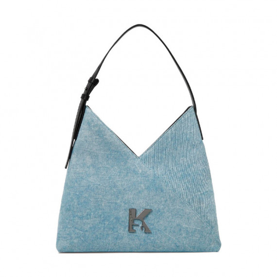 Bolso Tote Pequeño Geo de Tejido Vaquero  KARL LAGERFELD JEANS