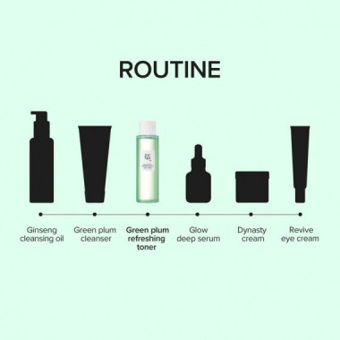 Green Plum Refreshing Toner
t&oacute;nico Facial Exfoliante - Limpiador  BEAUTY OF JOSEON