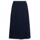TOMMY HILFIGER - Fluid Pleated Pull On MIDI Skirt - C1G - F|WW0WW43886/C1G