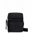 KARL LAGERFELD - K/ikon Aop Ns Crossbody - 999 - B1M30214/999