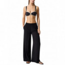 KARL LAGERFELD - Karl Bow Beach Pants - 999 - B2W46037/999