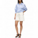 KARL LAGERFELD - Ikon Denim Shorts - 461 - B2W10048/461