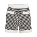 KARL LAGERFELD - Ikon Striped Knit Shorts - 1MC - B2W10102/1MC