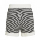 KARL LAGERFELD - Ikon Striped Knit Shorts - 1MC - B2W10102/1MC