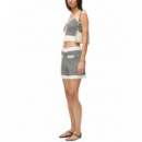 KARL LAGERFELD - Ikon Striped Knit Shorts - 1MC - B2W10102/1MC