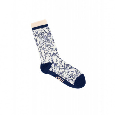 Pack de 3 Calcetines FRNCH Ivete Bleu Marine