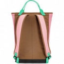 Fjallraven Mochila FJÄLLRÄVEN Vardag Totepack 22 Poppy Pink / Khaki Dust