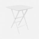 Mesa de Jardín Helen- Plegable- 60X60 Cm- Color Blanco- Siesta Exclusive®- Exterior  SIESTA EXCLUSIVE