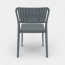 Silla Portofino para Jardín y Terraza – Diseño Exterior Apilable Siesta Exclusive®  SIESTA EXCLUSIVE